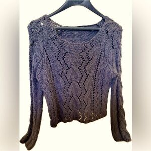 Women’s Size Med Gray Sweater - Allen B